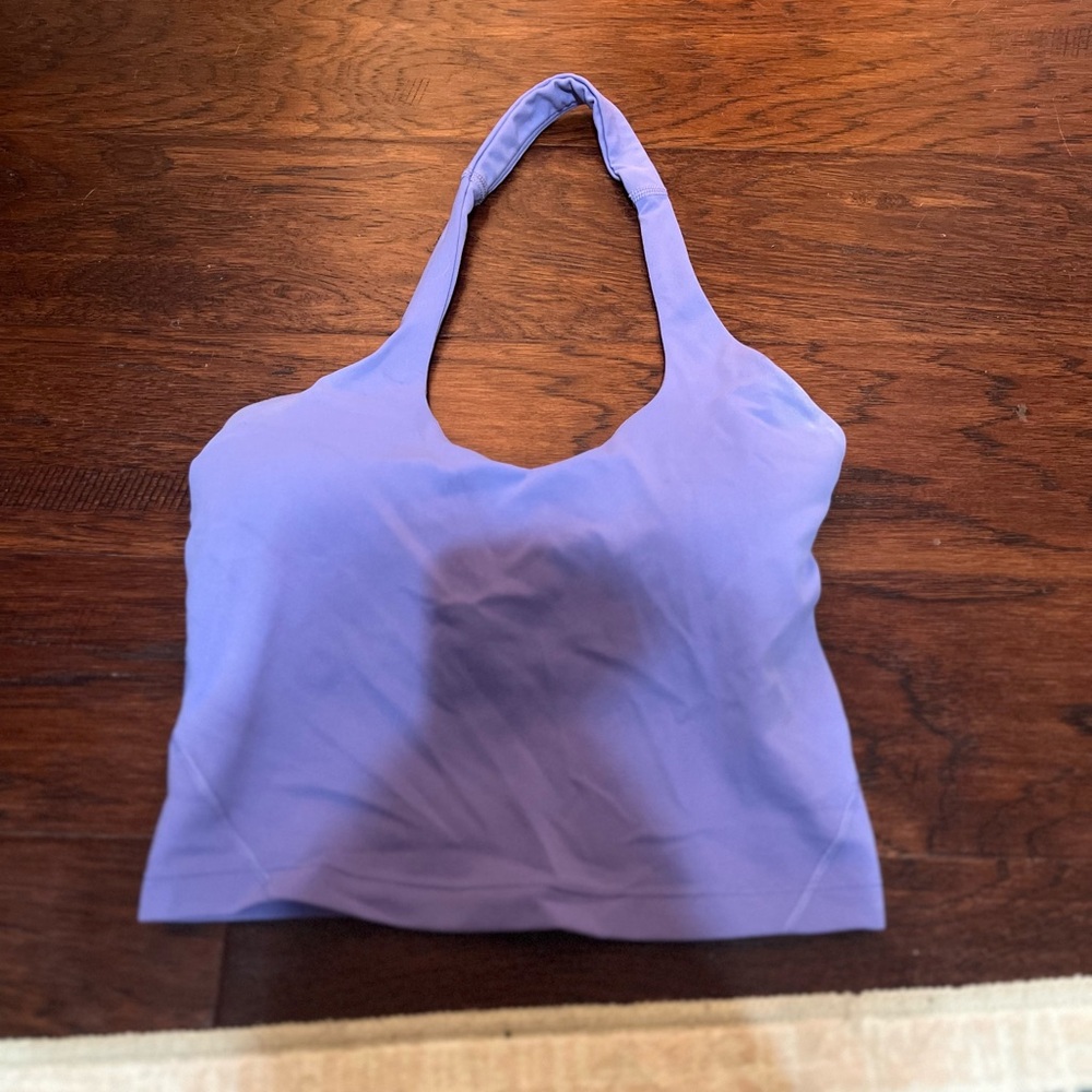 Purple lululemon halter top